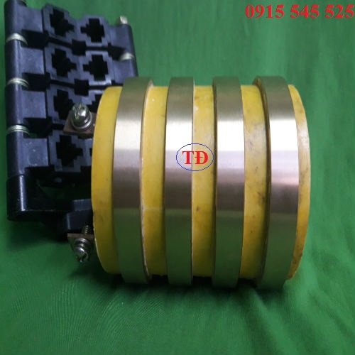 Cổ góp điện (slip ring) loại 4 vành trượt