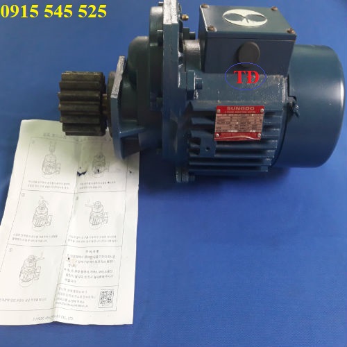 Motor dầm biên Hàn Quốc 1.5 KW