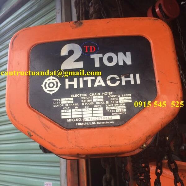 Palang xích Nhật bãi hiệu Hitachi