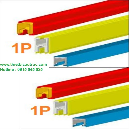 Ray điện an toàn 1P Ray điện an toàn 1P
