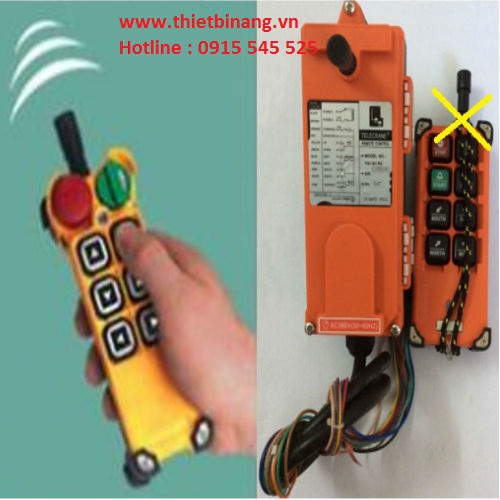 Sữa chữa và lắp đặt bộ điều khiển từ xa cho cầu trục Sữa chữa và lắp đặt bộ điều khiển từ xa cho cầu trục