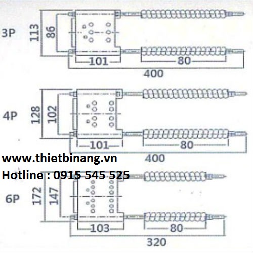 Thông số kỹ thuật của căng ray điện an toàn